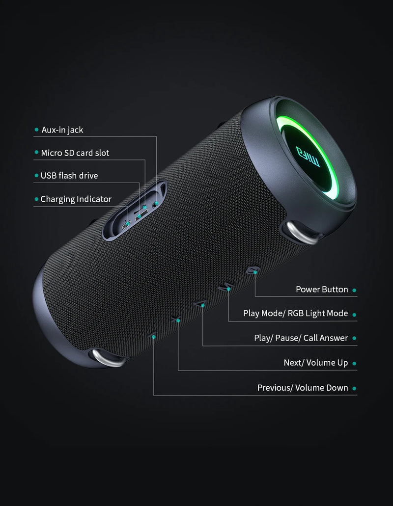 A90 Bluetooth Speaker 60W Output