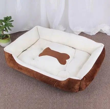 Warm Dog House Soft Nest Pet Large