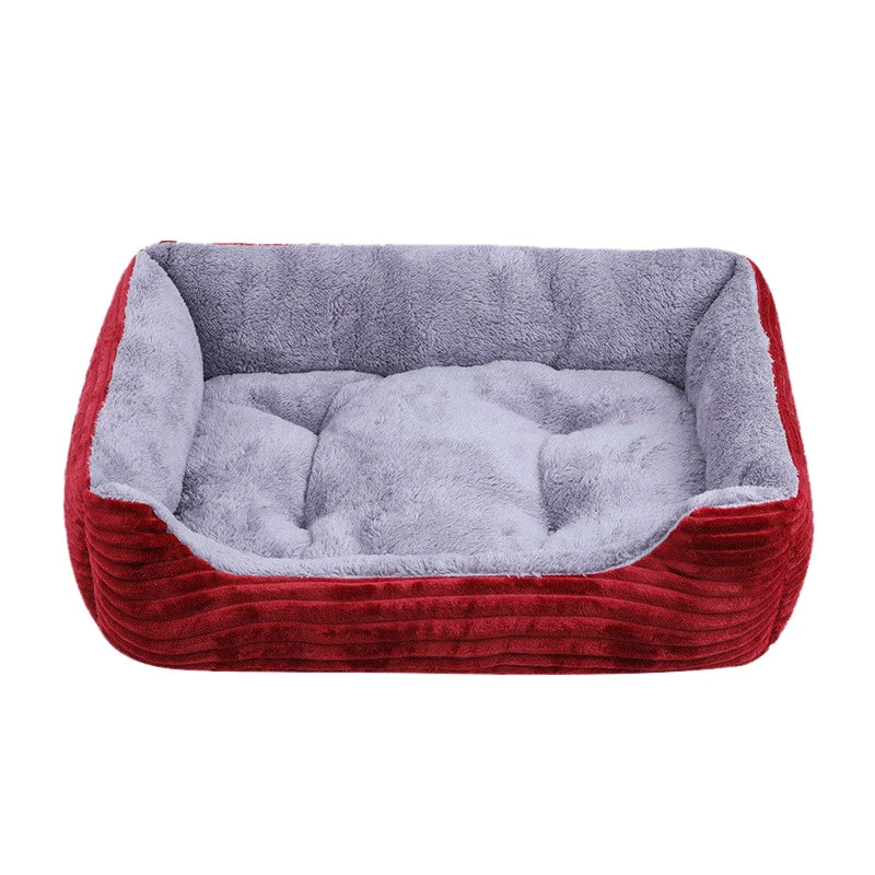 Warm Dog House Soft Nest Pet Large