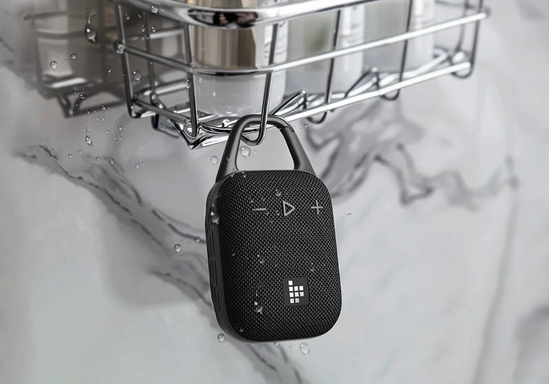 Speaker with Hook, IPX7 Waterproof