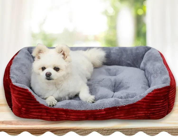 Warm Dog House Soft Nest Pet Large