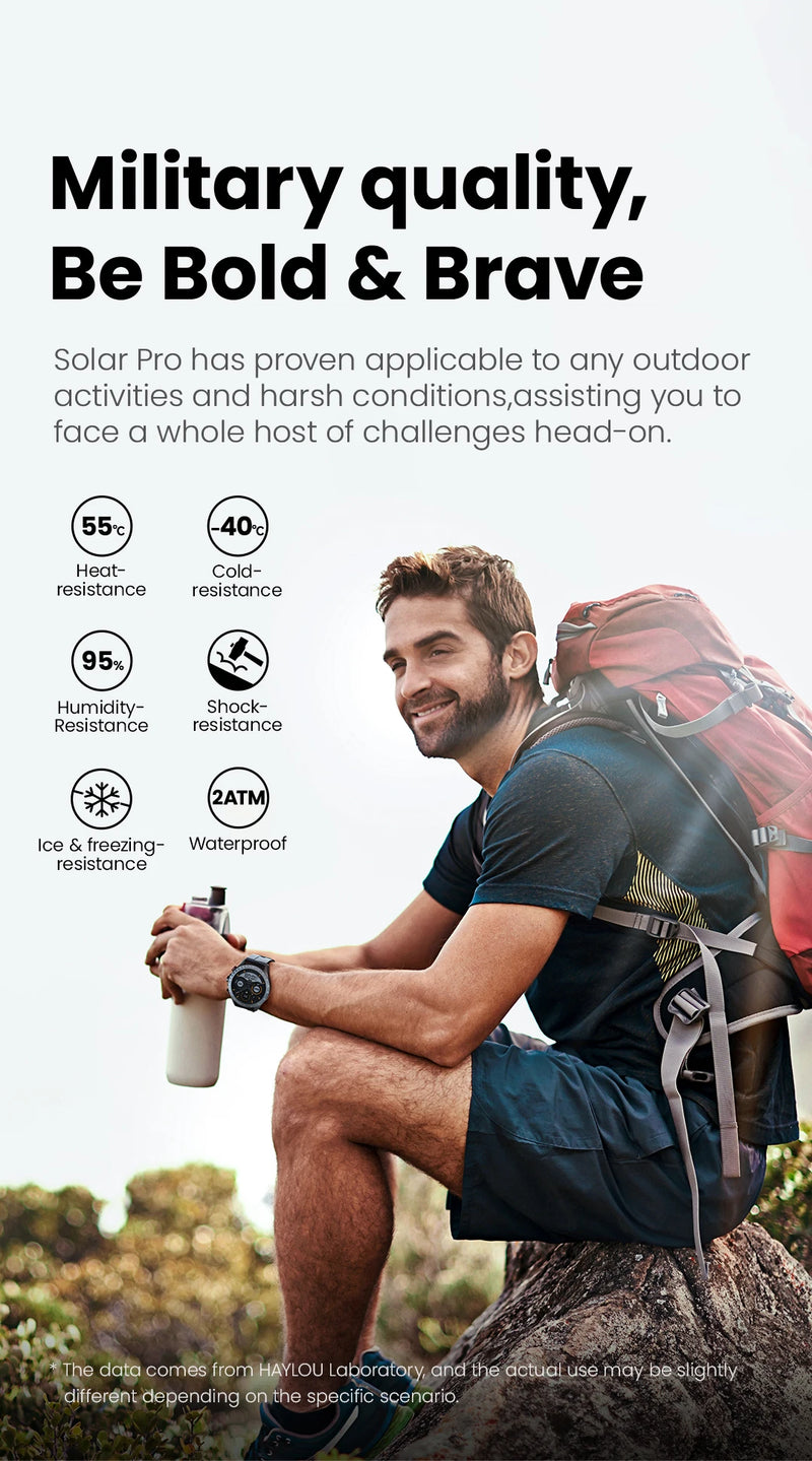 HAYLOU Solar Pro Smart Watch 1.43