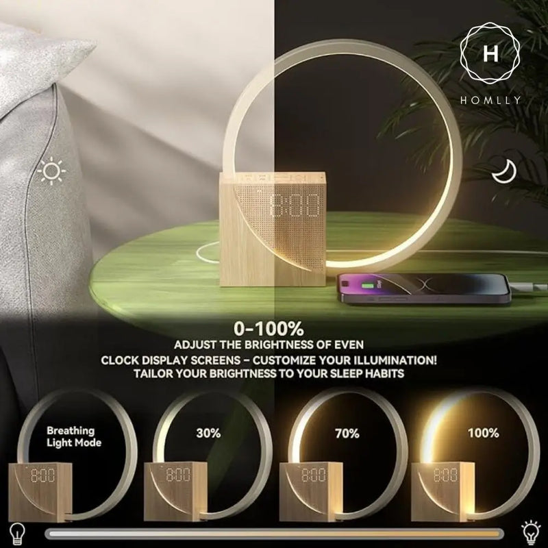Digital Alarm Clock with Relaxation Music