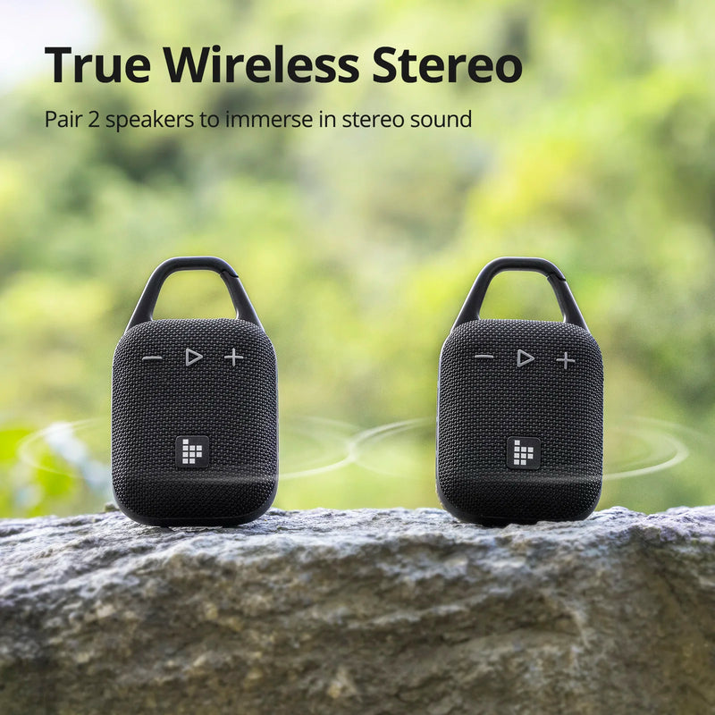 Speaker with Hook, IPX7 Waterproof