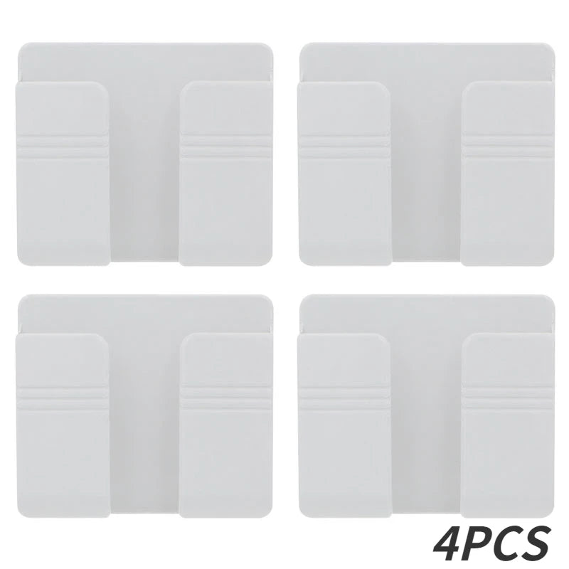1-4pcs Wall Mounted Storage Box Multifunction