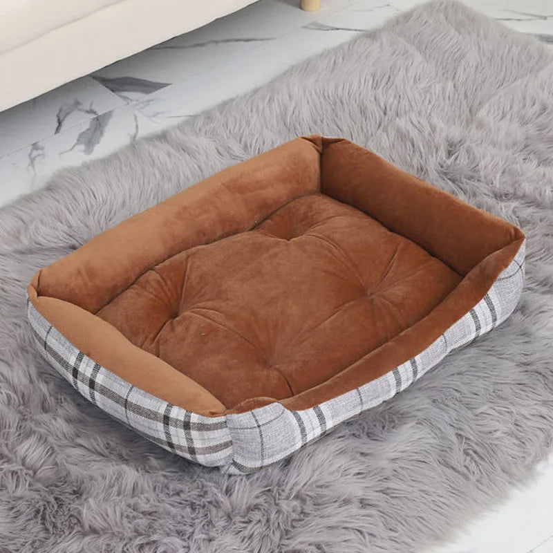 Warm Dog House Soft Nest Pet Large