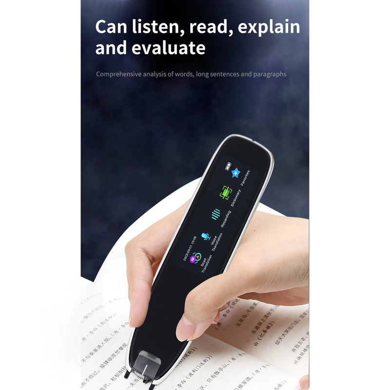 Smart Voice Translator Pen White