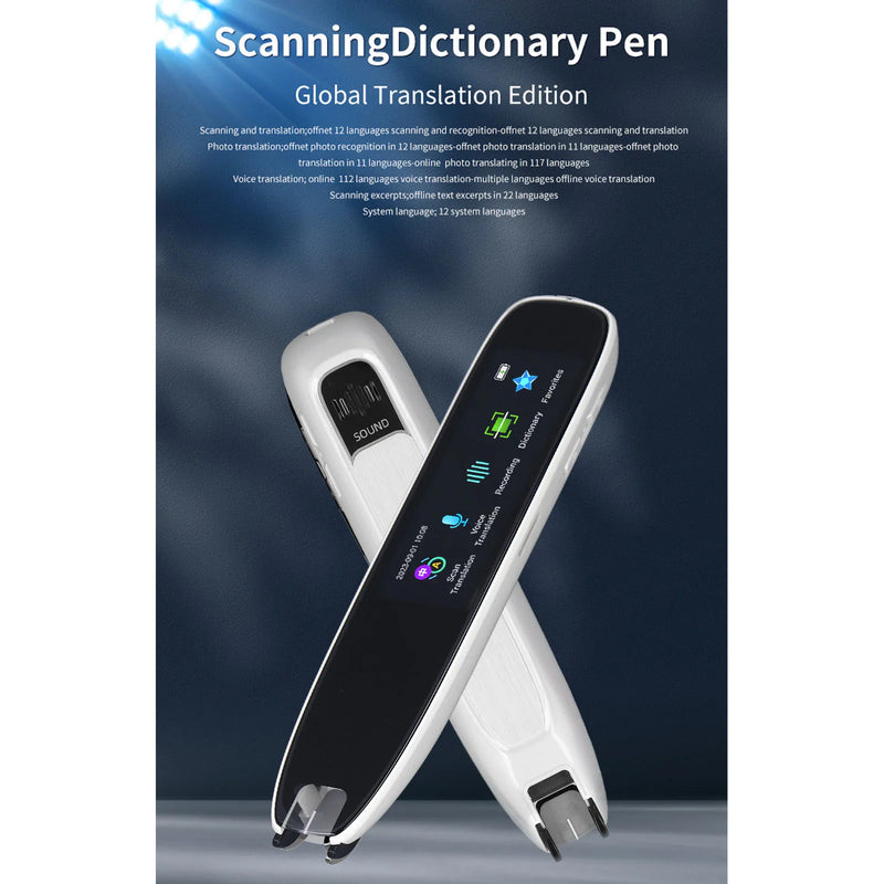 Smart Voice Translator Pen White