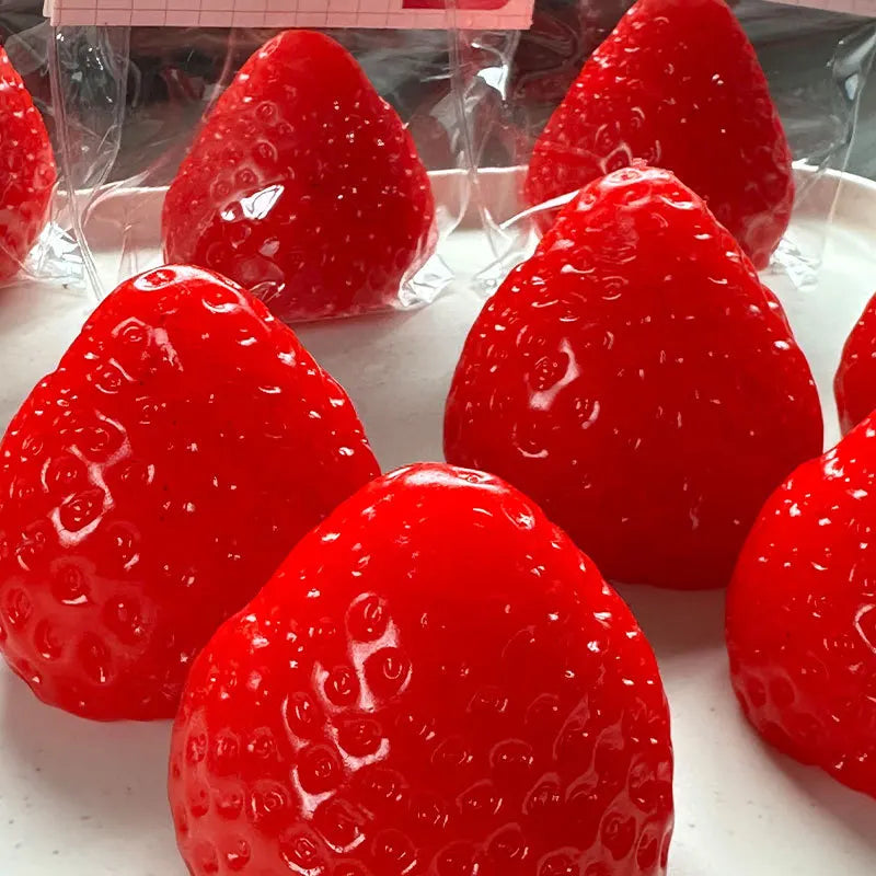 A Large Strawberry Decompression Simulation Fruit