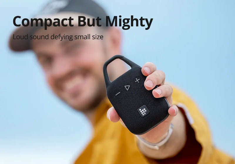 Speaker with Hook, IPX7 Waterproof