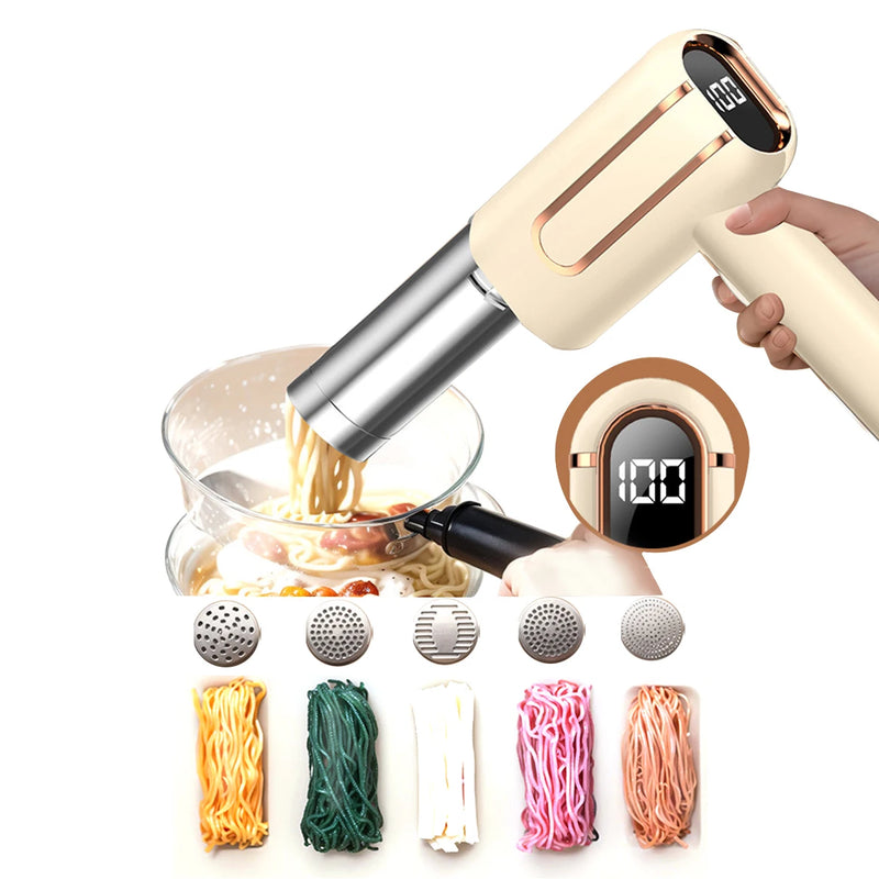 5 Molds Wireless Pasta Making