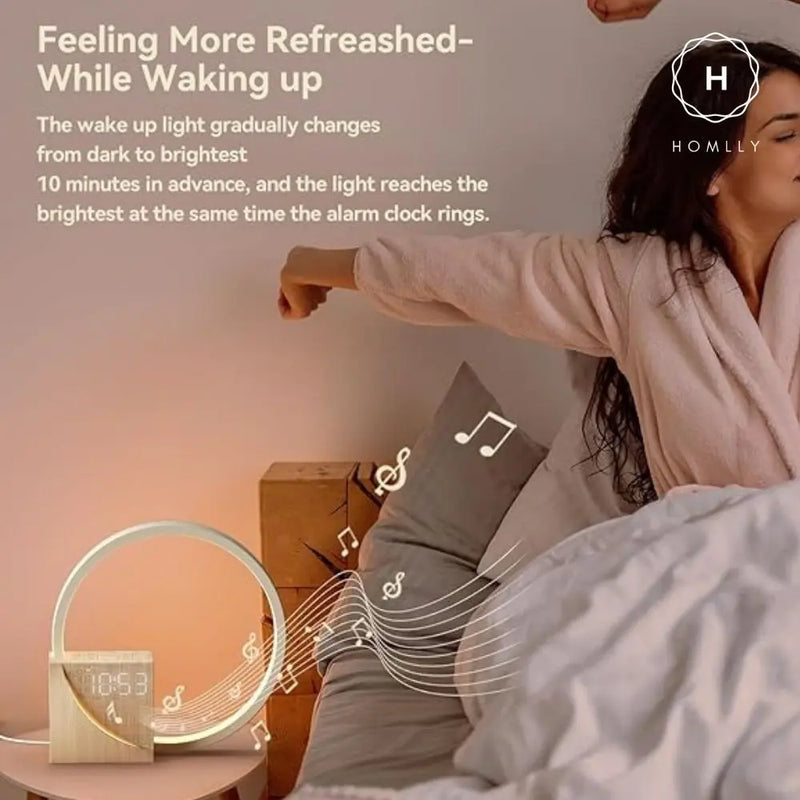 Digital Alarm Clock with Relaxation Music