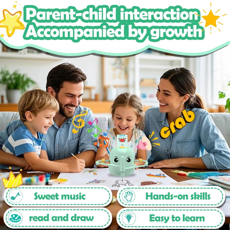 Drawing Robot for Kids, Interactive Educational Drawing