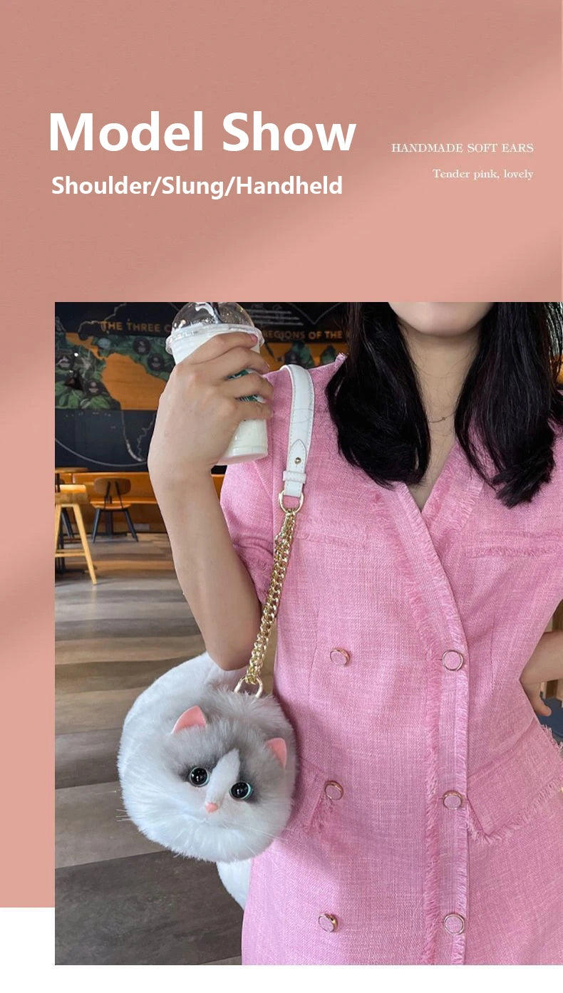 Cat Small Bag Smooth Hand Feeling