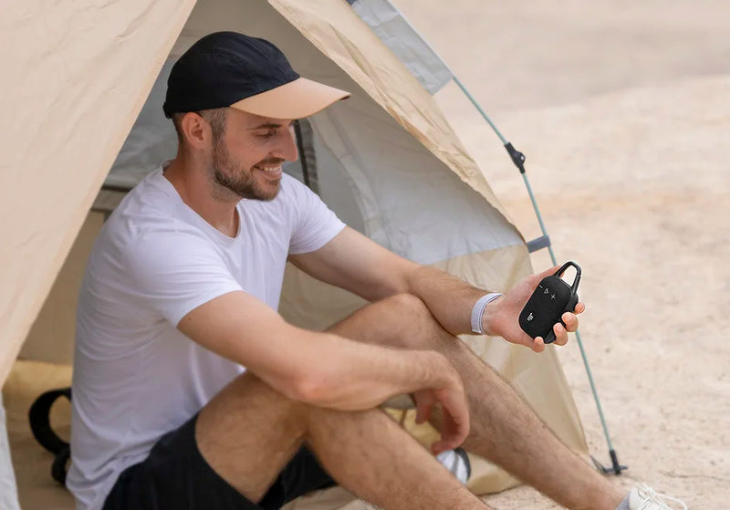 Speaker with Hook, IPX7 Waterproof