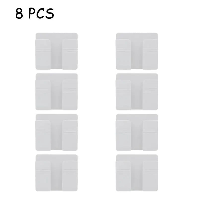 1-4pcs Wall Mounted Storage Box Multifunction
