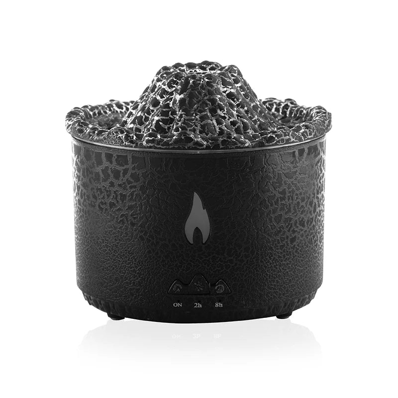 Humidifier Aromatherapy Flame Volcano Light