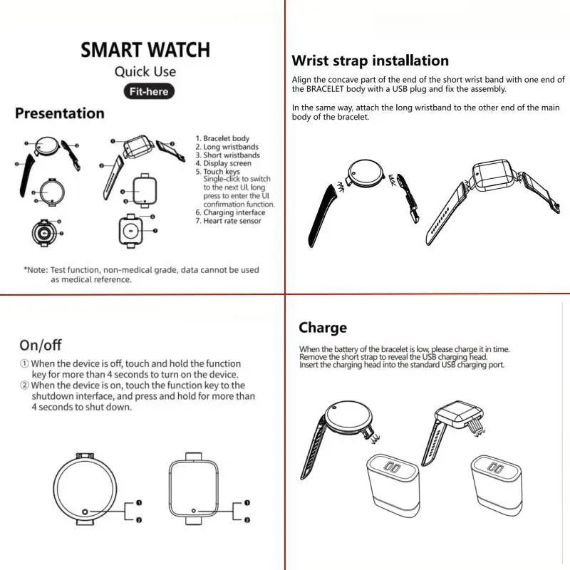 Multifunction Smart Watch