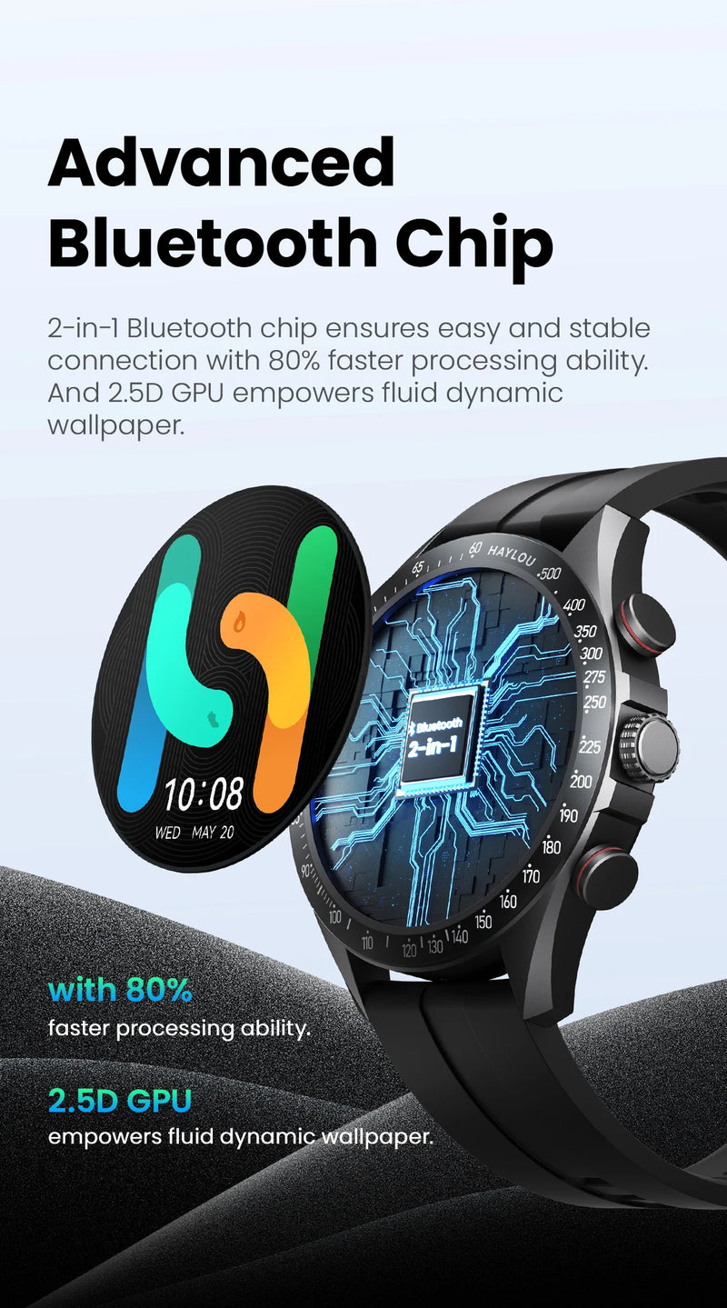 HAYLOU Solar Pro Smart Watch 1.43
