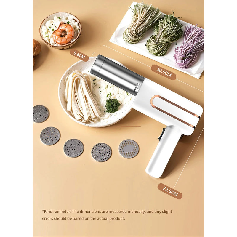 5 Molds Wireless Pasta Making