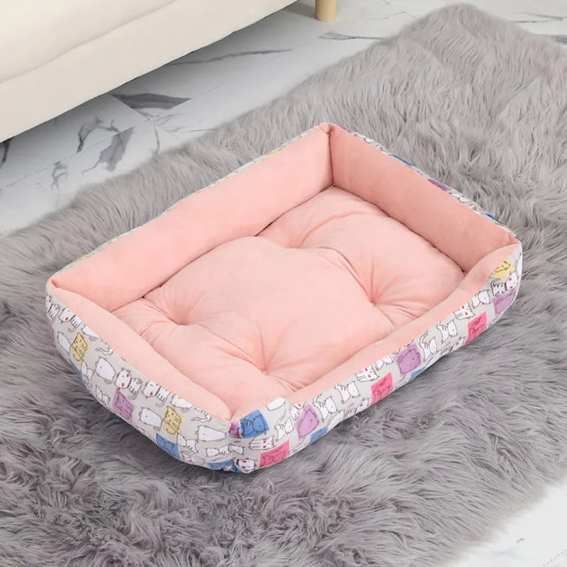 Warm Dog House Soft Nest Pet Large