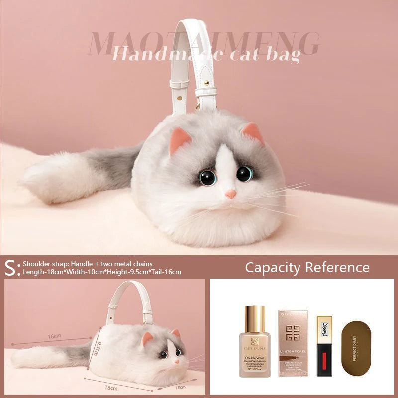 Cat Small Bag Smooth Hand Feeling