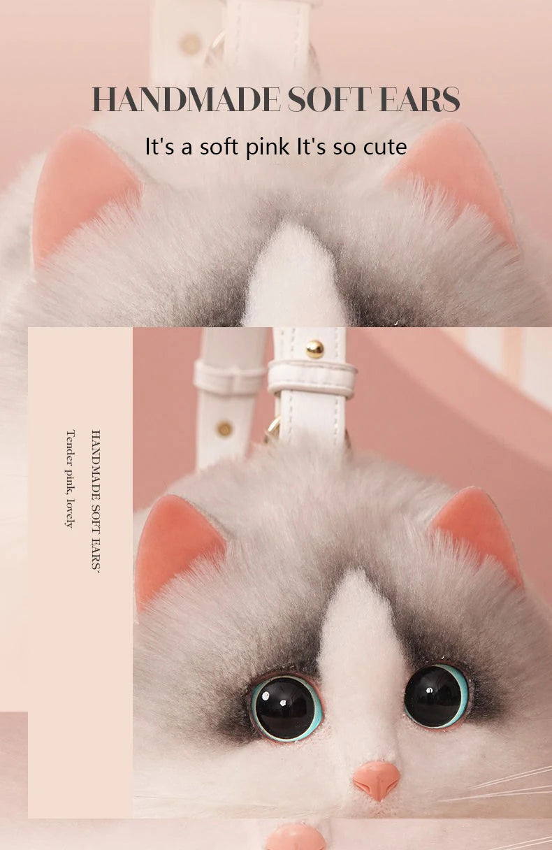 Cat Small Bag Smooth Hand Feeling