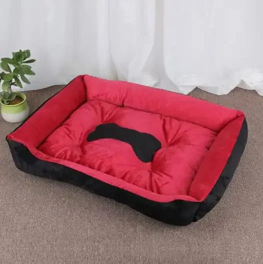 Warm Dog House Soft Nest Pet Large