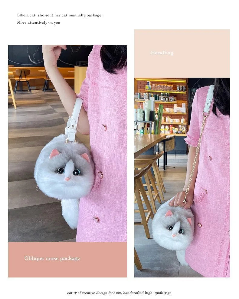 Cat Small Bag Smooth Hand Feeling