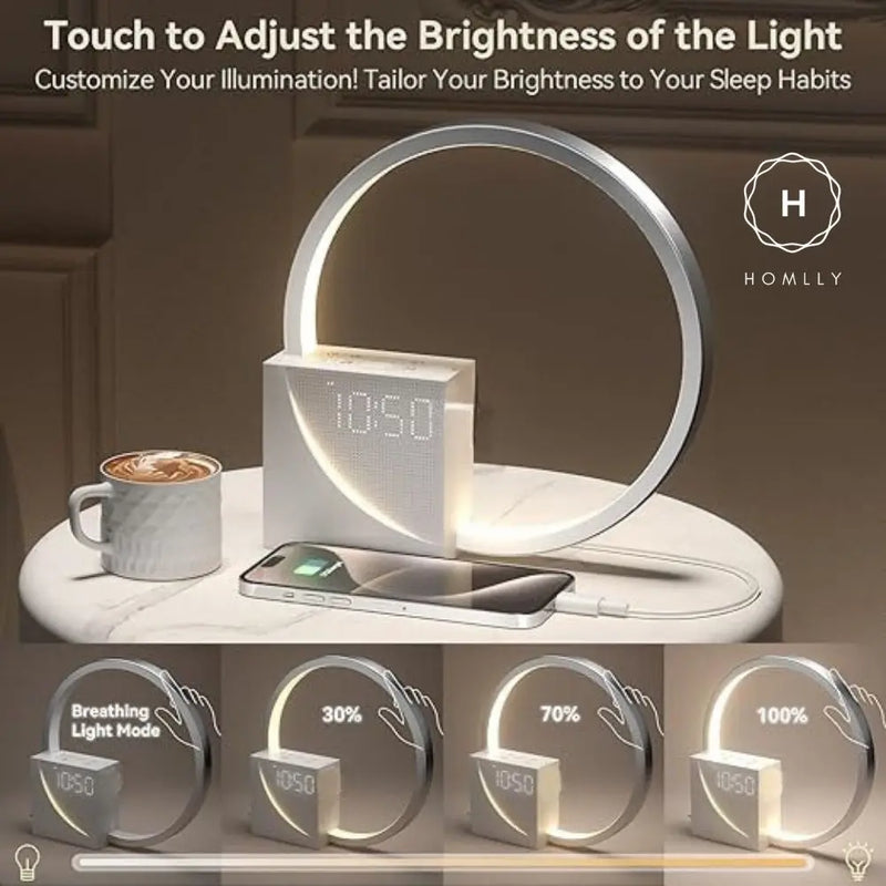Digital Alarm Clock with Relaxation Music