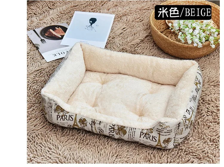 Warm Dog House Soft Nest Pet Large