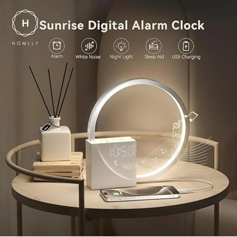 Digital Alarm Clock with Relaxation Music