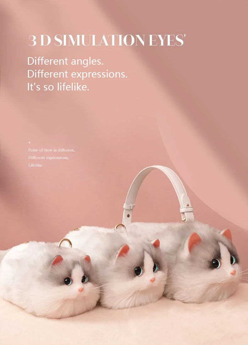 Cat Small Bag Smooth Hand Feeling
