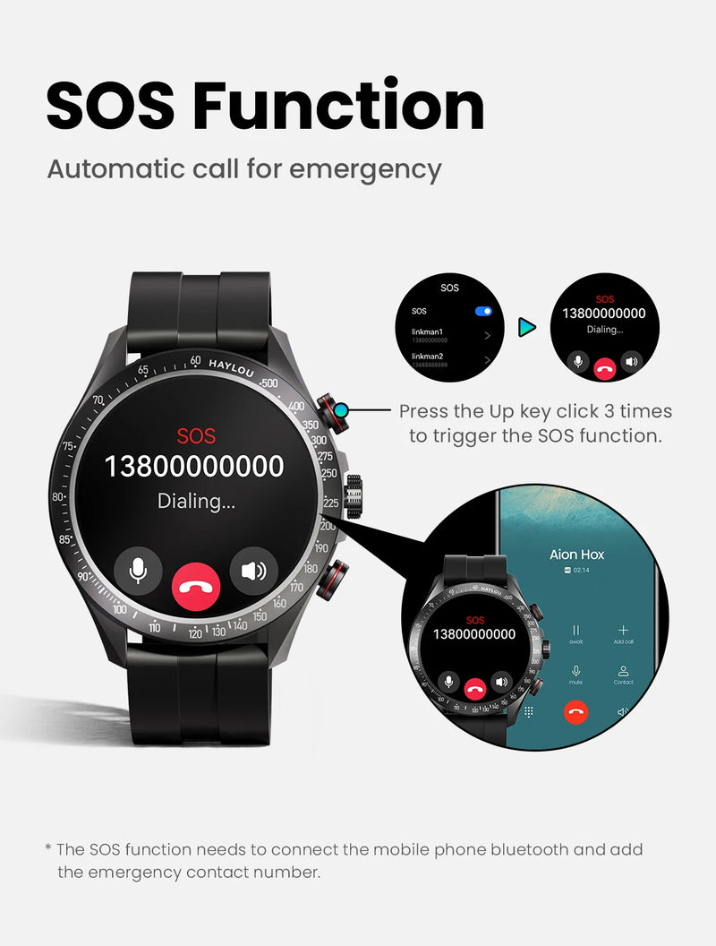 HAYLOU Solar Pro Smart Watch 1.43
