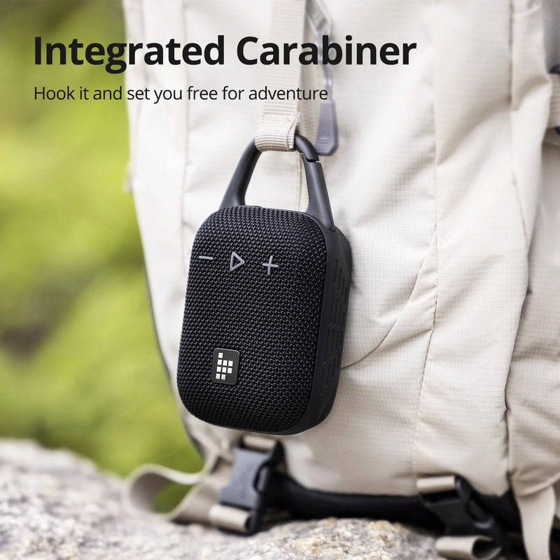Speaker with Hook, IPX7 Waterproof